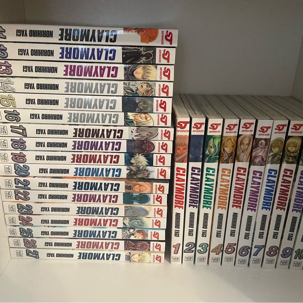 Claymore Manga Volumes 1-27